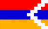 Flagge von Bergkarabach