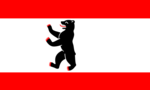 Landesflagge von Berlin