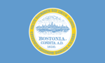 Flagge von Boston City