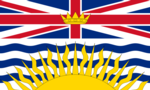 Flagge von British Columbia