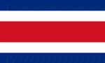 Flagge von Costa Rica