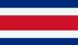 Flagge von Costa Rica