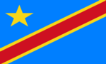 Flagge der Demokratischen Republik Kongo