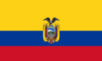 Flagge von Ecuador