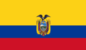Flagge von Ecuador