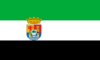 Flagge der Region Extremadura