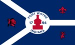 Flagge von Fort Wayne