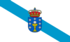 Flagge der Region Galicien