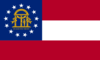 Flagge von Georgia