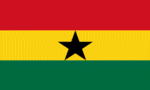 Flagge von Ghana