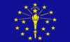 Flagge von Indiana