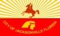 Flagge von Jacksonville