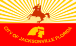 Flagge von Jacksonville