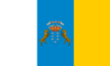 Flagge der Region Kanarischen Inseln 