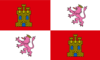 Flagge der Region Kastilien-Leon