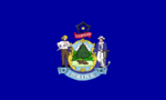 Flagge von Maine