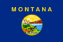 Flagge von Montana