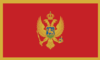 Flagge von Montenegro