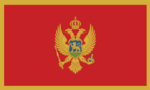 Flagge von Montenegro