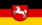 Flagge vom Bundesland Niedersachsen