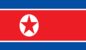 Flagge von Nordkorea