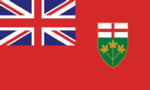 Flagge von Ontario