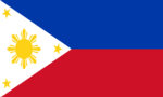 Flagge der Philippinen