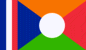 Flagge von Reunion
