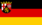 Flagge vom Bundesland Rheinland-Pfalz