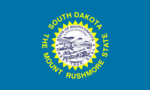 Flagge von South Dakota