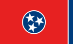 Flagge von Tennessee