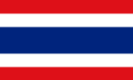 Flagge von Thailand