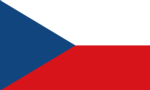 Flagge der Tschechische Republik