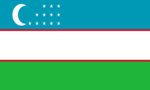 Flagge von Usbekistan