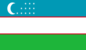 Flagge von Usbekistan