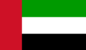 Flagge der Vereinigten Arabischen Emirate