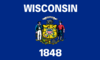 Flagge von Wisconsin