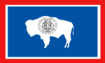 Flagge von Wyoming