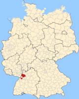 Karte Landkreis Karlsruhe