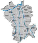 Karte Landkreis Gnzburg