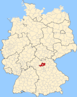 Karte Landkreis Bamberg