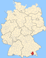 Karte Landkreis Rosenheim