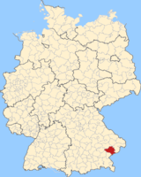 Karte Landkreis Rottal Inn