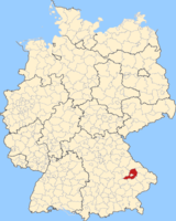 Karte Landkreis Straubing-Bogen