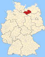 Karte Landkreis Ludwigslust-Parchim