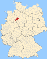 Karte Landkreis Nienburg / Weser