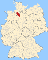 Karte Landkreis Rotenburg-Wümme