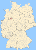 Karte Landkreis Herford