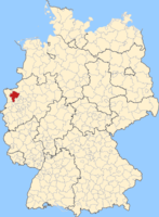 Karte Landkreis Wesel