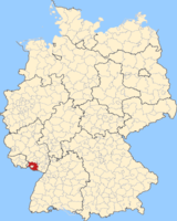 Karte Landkreis Sdwestpfalz